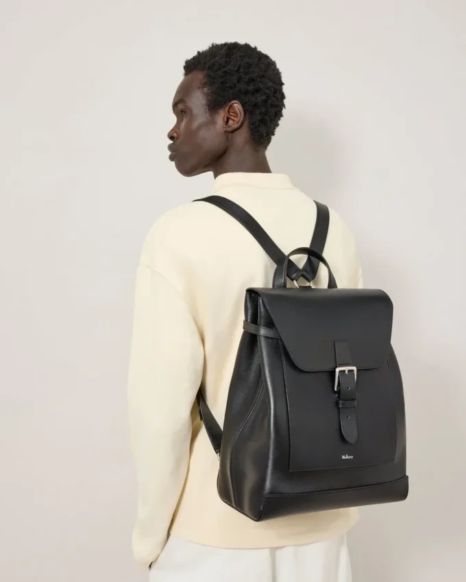 Chiltern Backpack Black Small Classic Grain Women Chiltern Backpack Black Small Classic Grain Women