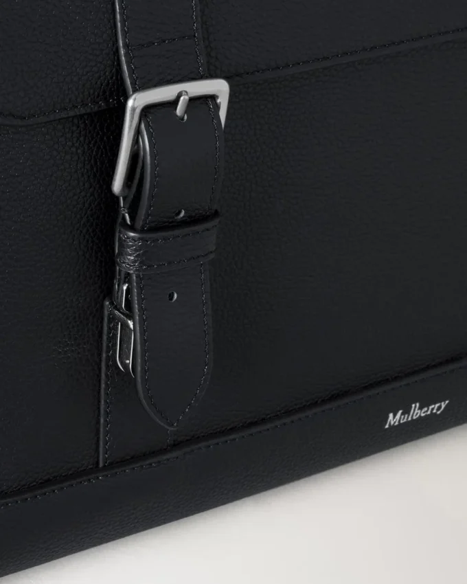 Chiltern Briefcase Black Small Classic Grain Men Chiltern Briefcase Black Small Classic Grain Men
