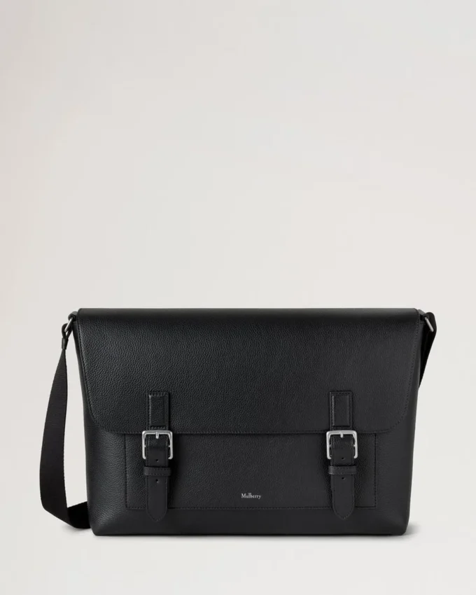 Chiltern Crossbody Messenger Black Small Classic Grain Chiltern Crossbody Messenger Black Small Classic Grain