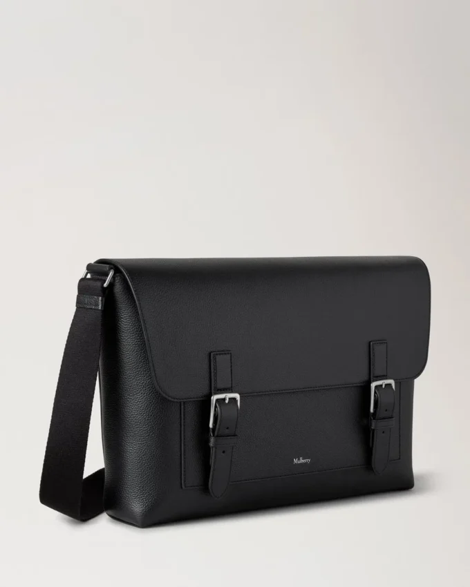 Chiltern Crossbody Messenger Black Small Classic Grain Chiltern Crossbody Messenger Black Small Classic Grain