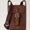 Chiltern Phone Pouch Oak Natural Vegetable Tanned