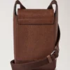 Chiltern Phone Pouch Oak Natural Vegetable Tanned