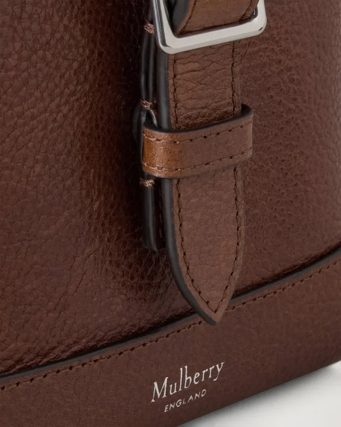 Chiltern Phone Pouch Oak Natural Vegetable Tanned
