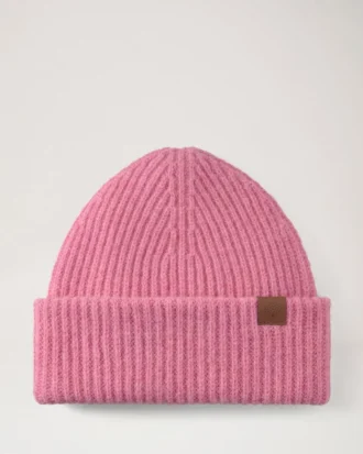 Chunky Ribbed Beanie Rhubarb Lambswool Men Chunky Ribbed Beanie Rhubarb Lambswool Men