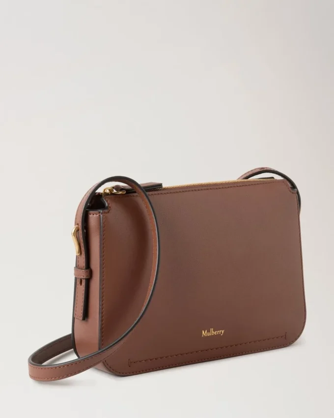 Clovelly Pouch Bright Oak Micro Classic Grain Gifts