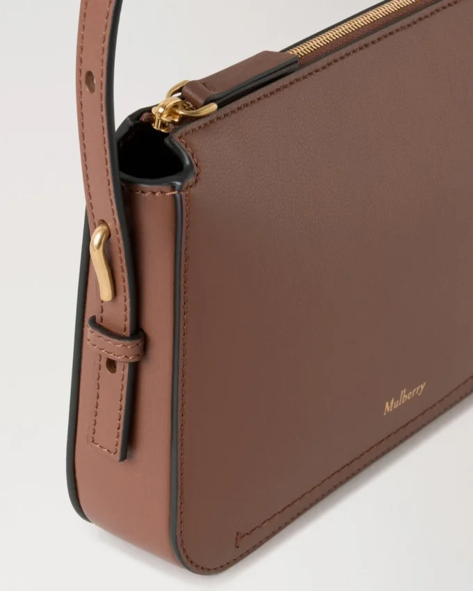 Clovelly Pouch Bright Oak Micro Classic Grain Gifts