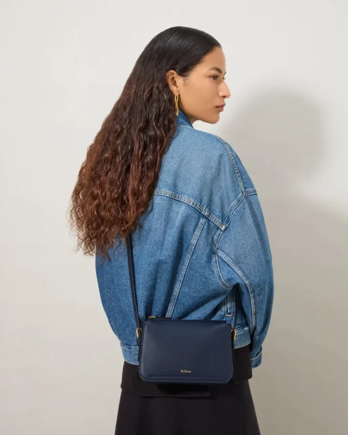 Clovelly Pouch Night Sky Micro Classic Grain Women Clovelly Pouch Night Sky Micro Classic Grain Women