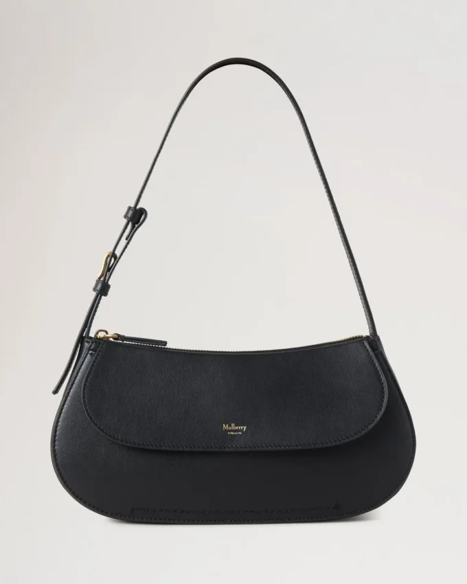 Clovelly Shoulder Bag Black Micro Classic Grain Clovelly Shoulder Bag Black Micro Classic Grain