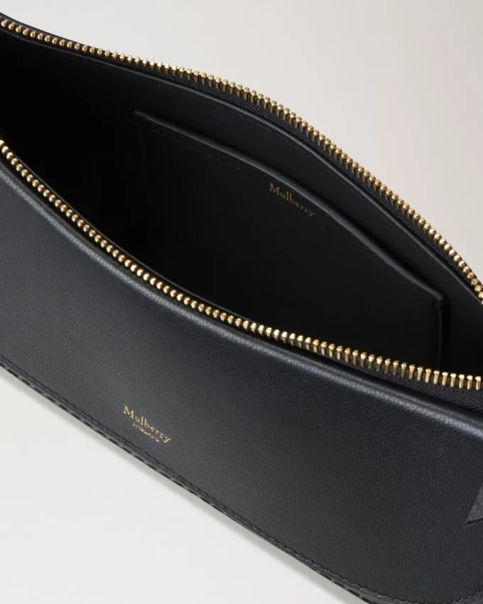Clovelly Shoulder Bag Black Micro Classic Grain Clovelly Shoulder Bag Black Micro Classic Grain