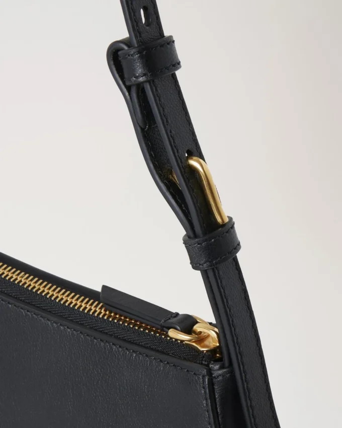 Clovelly Shoulder Bag Black Micro Classic Grain Clovelly Shoulder Bag Black Micro Classic Grain