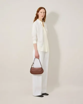 Clovelly Shoulder Bag Bright Oak Micro Classic Grain