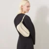 Clovelly Shoulder Bag Eggshell Micro Classic Grain