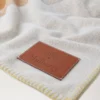 Colour Block Blanket Teak & Cream Lambswool Women Colour Block Blanket Teak & Cream Lambswool Women
