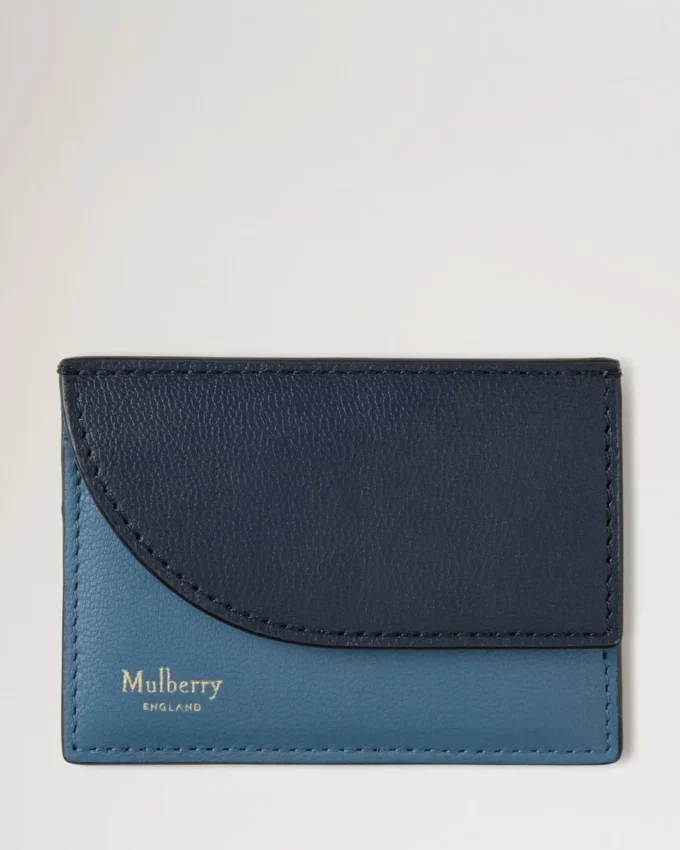 Compact Cardholder Brighton Blue & Night Sky Micro Classic Grain Compact Cardholder Brighton Blue & Night Sky Micro Classic Grain