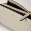 Continental Bifold Zipped Wallet Chalk Small Classic Grain Continental Bifold Zipped Wallet Chalk Small Classic Grain