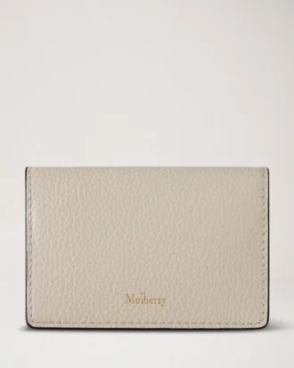 Continental Card Case Chalk Small Classic Grain