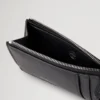 Continental Long Zipped Card Holder Black Small Classic Grain Continental Long Zipped Card Holder Black Small Classic Grain