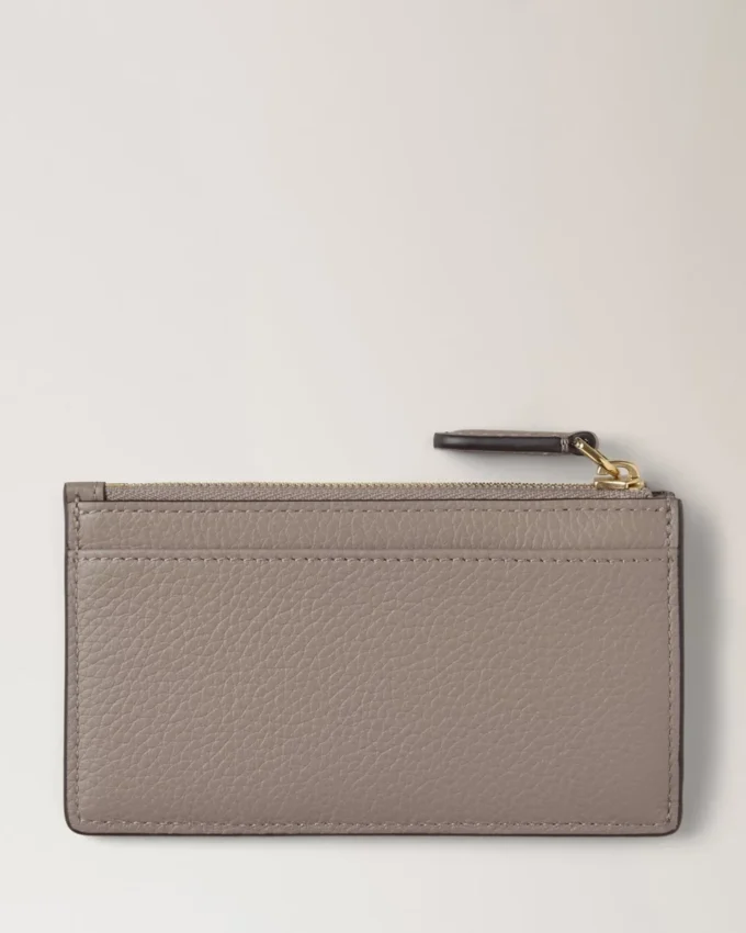 Continental Long Zipped Card Holder Cashmere Taupe Small Classic Grain Continental Long Zipped Card Holder Cashmere Taupe Small Classic Grain