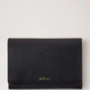 Continental Trifold Black Small Classic Grain Men