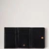 Continental Trifold Black Small Classic Grain Men