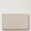 Continental Trifold Chalk Small Classic Grain Women Continental Trifold Chalk Small Classic Grain Women