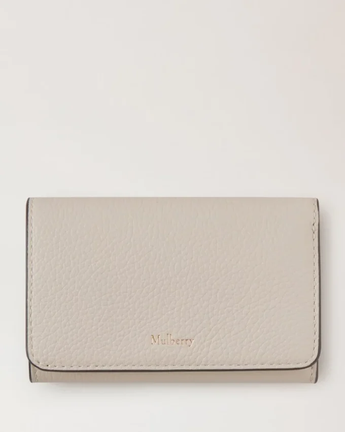 Continental Trifold Chalk Small Classic Grain Women Continental Trifold Chalk Small Classic Grain Women