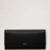Continental Wallet Black Small Classic Grain Women Continental Wallet Black Small Classic Grain Women