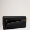 Continental Wallet Black Small Classic Grain Women Continental Wallet Black Small Classic Grain Women