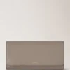 Continental Wallet Cashmere Taupe Small Classic Grain Continental Wallet Cashmere Taupe Small Classic Grain