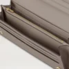 Continental Wallet Cashmere Taupe Small Classic Grain Continental Wallet Cashmere Taupe Small Classic Grain