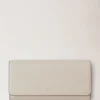 Continental Wallet Chalk Small Classic Grain Women Continental Wallet Chalk Small Classic Grain Women