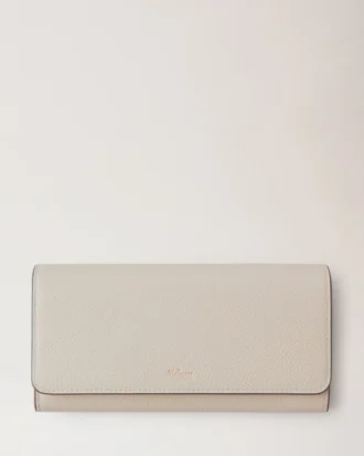 Continental Wallet Chalk Small Classic Grain Women
