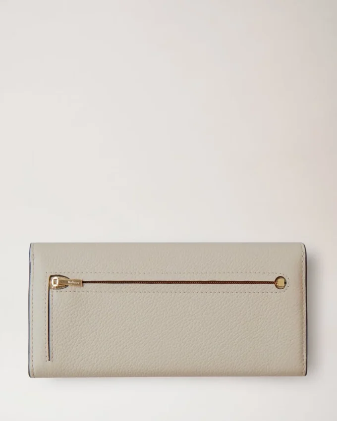 Continental Wallet Chalk Small Classic Grain Women Continental Wallet Chalk Small Classic Grain Women