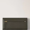 Continental Wallet Juniper Green Small Classic Grain Continental Wallet Juniper Green Small Classic Grain