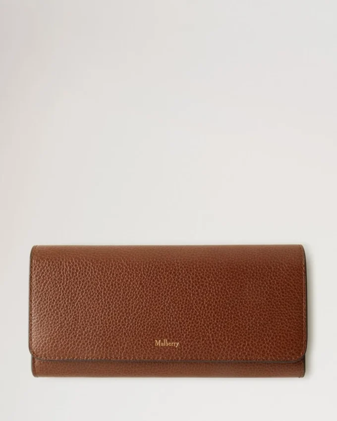 Continental Wallet Oak Small Classic Grain Men