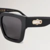 Cora Sunglasses Black Bio Acetate Sunglasses