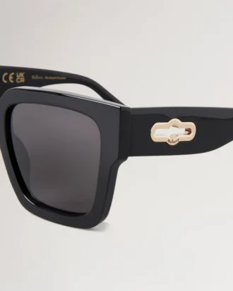 Cora Sunglasses Black Bio Acetate Sunglasses Cora Sunglasses Black Bio Acetate Sunglasses