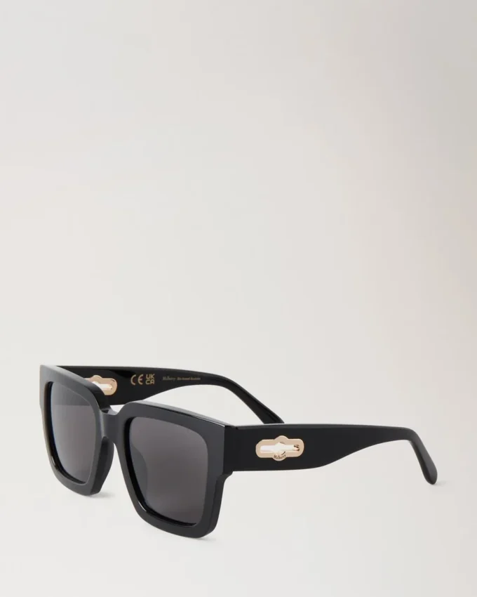 Cora Sunglasses Black Bio Acetate Sunglasses