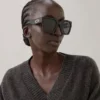 Cora Sunglasses Black Bio Acetate Sunglasses