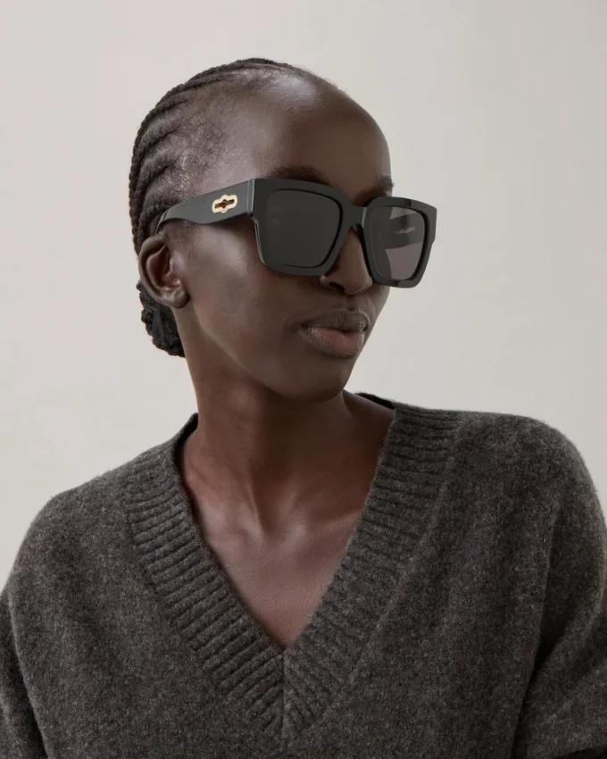 Cora Sunglasses Black Bio Acetate Sunglasses