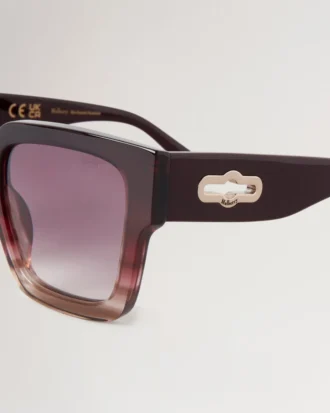 Cora Sunglasses Black Cherry Bio Acetate Sunglasses Cora Sunglasses Black Cherry Bio Acetate Sunglasses