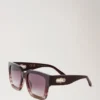 Cora Sunglasses Black Cherry Bio Acetate Sunglasses