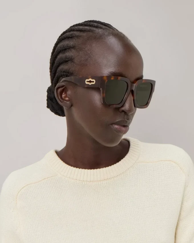 Cora Sunglasses Tortoiseshell Bio Acetate Sunglasses