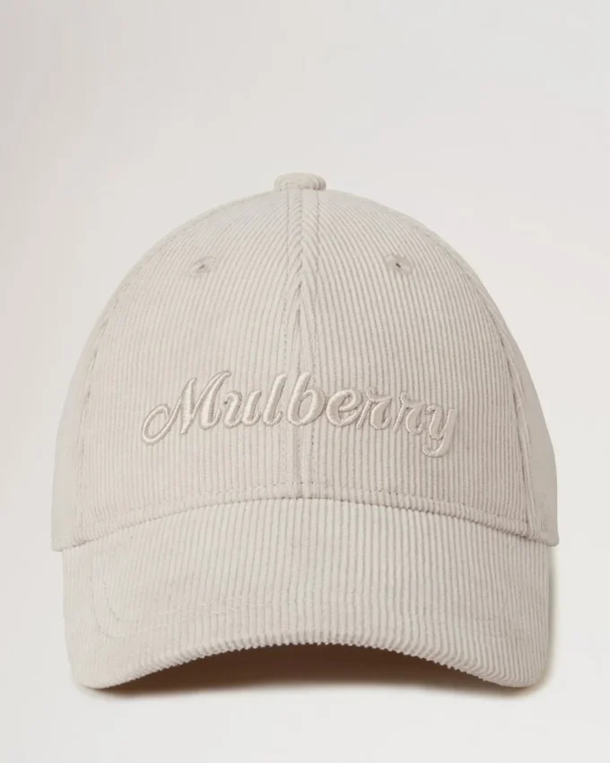 Corduroy Baseball Cap Chalk Cotton Men