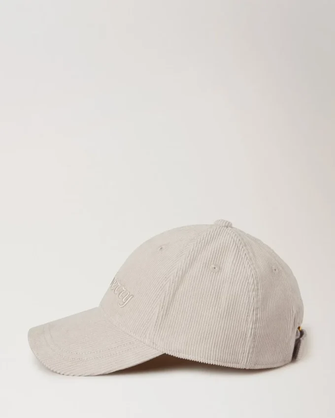 Corduroy Baseball Cap Chalk Cotton Men