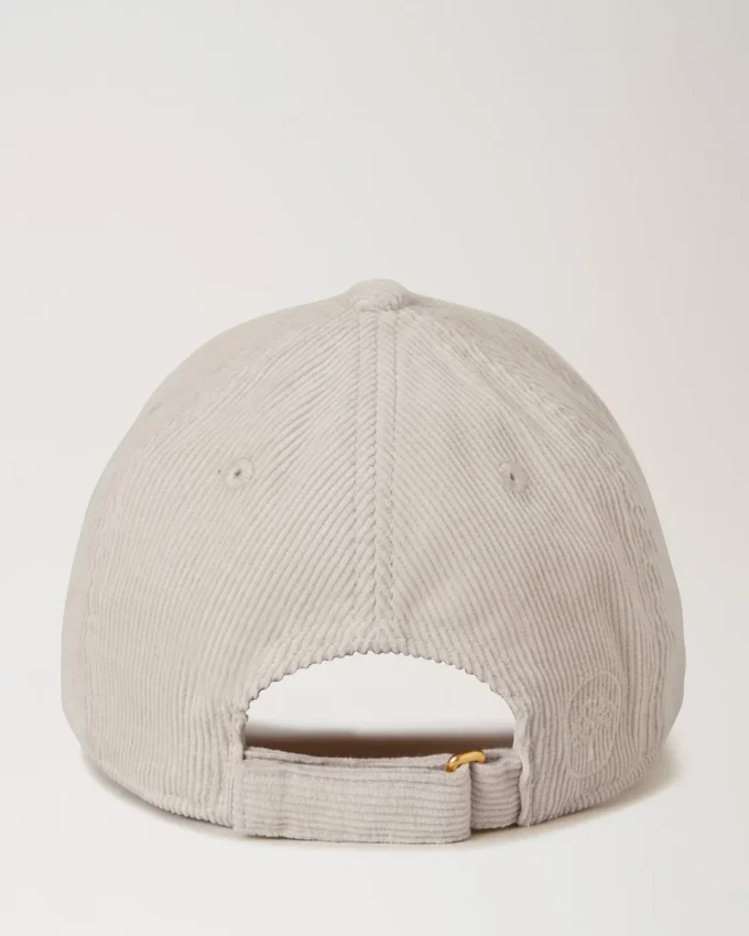 Corduroy Baseball Cap Chalk Cotton Men