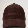 Corduroy Baseball Cap Ebony Cotton Men