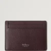 Credit Card Slip Black Cherry Small Classic Grain Credit Card Slip Black Cherry Small Classic Grain