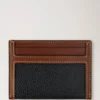 Credit Card Slip Black & Cognac Bio-Based Scotchgrain Credit Card Slip Black & Cognac Bio-Based Scotchgrain