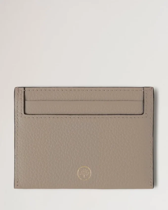 Credit Card Slip Cashmere Taupe Small Classic Grain Credit Card Slip Cashmere Taupe Small Classic Grain
